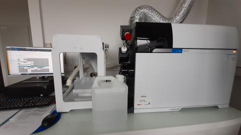 ICP-OES  5800 Agilent et ICP-MS 7850 Agilent