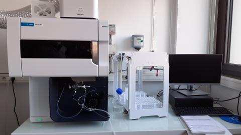 ICP-OES  5800 Agilent et ICP-MS 7850 Agilent